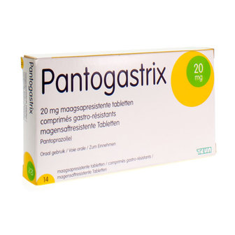 PANTOGASTRIX TEVA 20MG MAAGSAPRESIST TABL 14X20MG