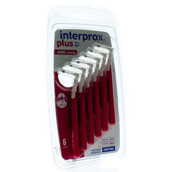 INTERPROX PLUS MINI CONISCH ROOD INTERD. 6 1360