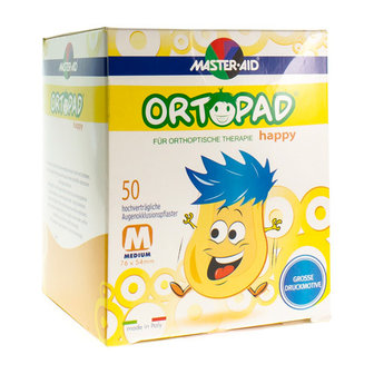 ORTOPAD HAPPY MEDIUM OOGKOMPRES 50 70132