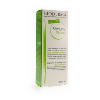 BIODERMA SEBIUM GLOBAL INTENS ZUIVER. VERZORG 30ML