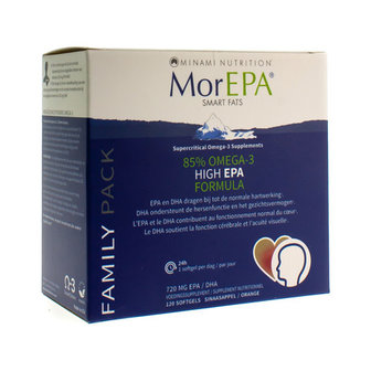 MOREPA SMART FATS FAMILY PACK NF CAPS 2X60