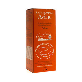 AVENE ZON CREME SPF20 Z/PARABEEN 50ML