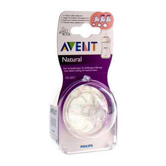 AVENT NATURAL ZUIGSPEEN VARIABEL 1