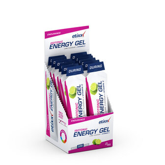 ETIXX ISOTONIC ENERGY GEL LIME ZAKJE 12X40G