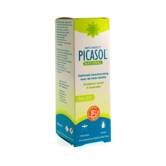 PICASOL NATURAL ROLLER 50ML - REISFORMAAT