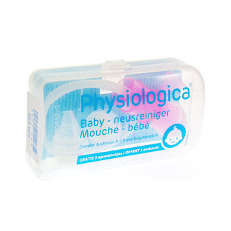 PHYSIOLOGICA NEUSREINIGER ROZE + 3 OPZETSTUKJES