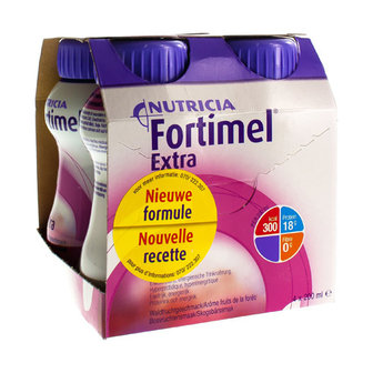 FORTIMEL EXTRA BOSVRUCHTEN NF 4X200ML 