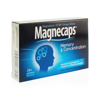 MAGNECAPS MEMORY&amp;CONCENTRATION CAPS 28