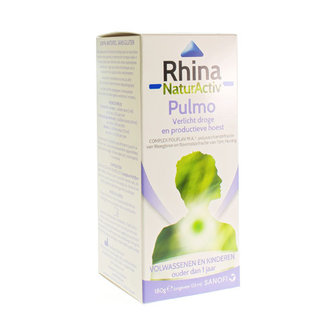 RHINA NATUR ACTIV PULMO SIROOP 133ML