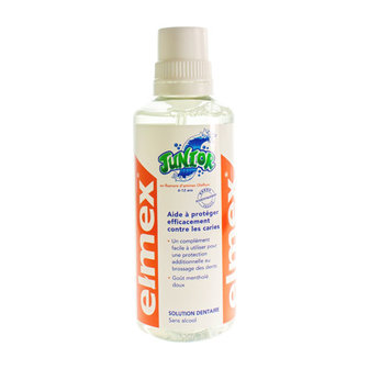 ELMEX TANDSPOELING JUNIOR NF 400ML