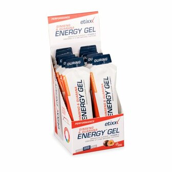 ETIXX MARACUJA GINSENG&amp;G ENERGY GEL 12X50G