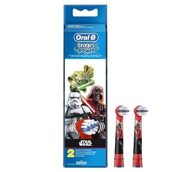 ORAL B REFILL OPZETBORSTELS STAR WARS 2 STUKS