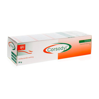 CORSODYL GEL. TUBE 50 G