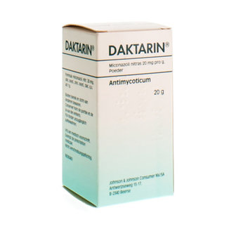 DAKTARIN PULV DERM 1 X 20 G 2%