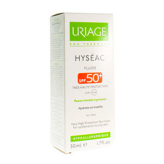 URIAGE HYSEAC FLUIDE SOL IP50 P MIXTE-PG TUBE 50ML