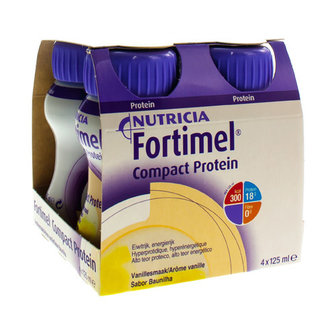 FORTIMEL COMPACT PROTEIN VANILLE 4X125ML