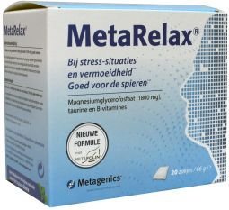 METARELAX NF ZAKJE 20 21861 METAGENICS