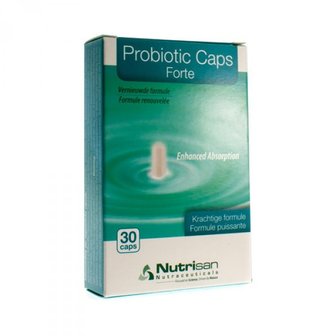 PROBIOTIC CAPS FORTE V-CAPS 30 NUTRISAN