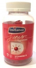 DAVITAMON JUNIOR GUMMIES AARDBEI 60