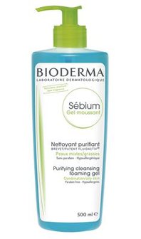 BIODERMA SEBIUM SCHUIMENDE GEL 500ML VOORDEELVERPAKKING