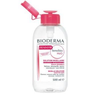 BIODERMA SENSIBIO H20 MICELLAIRE OPL DOSEERPOMP 500ML