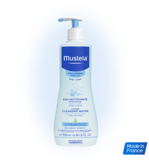 MUSTELA PN REINIGEND WATER ZONDER SPOELEN 750ML