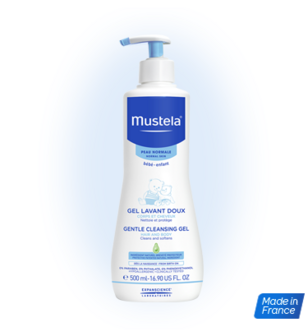 MUSTELA PN WASGEL ZACHT 500ML