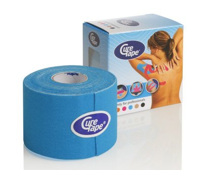 CURETAPE 5CMX5M BLAUW 1 ROL