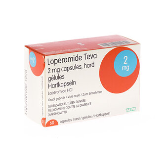 LOPERAMIDE TEVA CAPS 60 X 2 MG