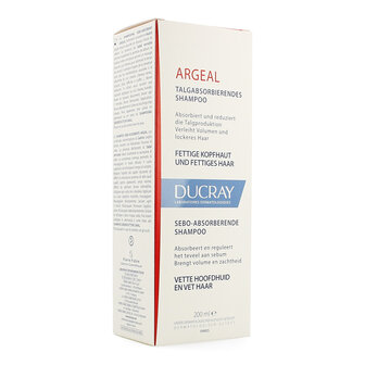 DUCRAY ARGEAL SHAMPOO TALGABSORBERENDE VERZORGING 200ML