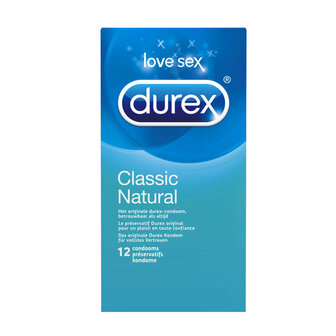 DUREX CLASSIC CONDOMS 12