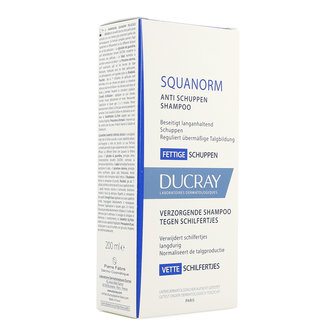 DUCRAY SQUANORM SHAMPOO VETTE SCHILFERS 200ML