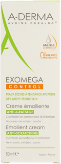 ADERMA EXOMEGA CONTROL GEZICHTSCREME TUBE 50ML