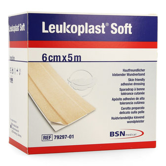 LEUKOPLAST SOFT 5MX6CM 1