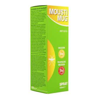 MOUSTIMUG 9,5% DEET SPRAY 100ML