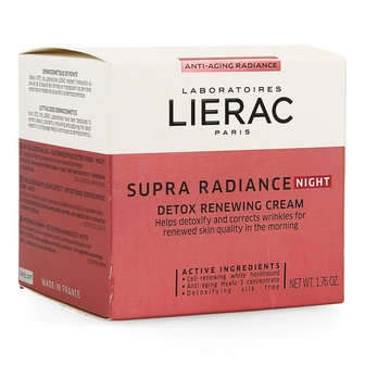 LIERAC SUPRA RADIANCE NACHTCREME POT 50ML