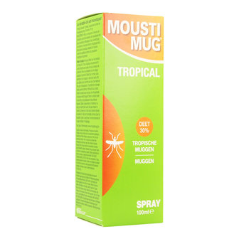 MOUSTIMUG TROPICAL 30% DEET SPR.100ML