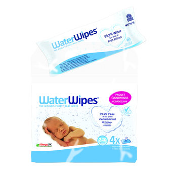 WATER WIPES DOEKJES BABY ECONOMY PACK 4X60