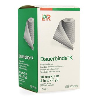 DAUERBINDE K 10CM X 7M 1 105900