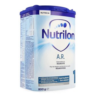 NUTRILON AR1 ZUIGELINGENMELK A/REGURGIT. PDR 800G