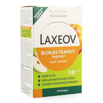 LAXEOV APPEL ABRIKOOS BLOKJES 10X10G