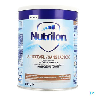 NUTRILON LACTOSEVRIJ PDR 800G