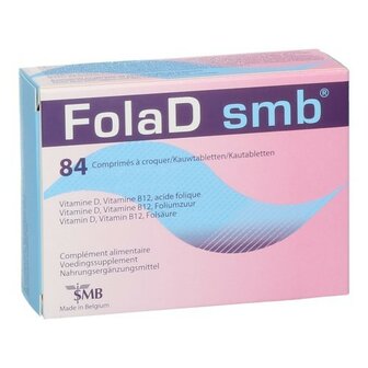 FOLAD SMB KAUWTABLETTEN 84