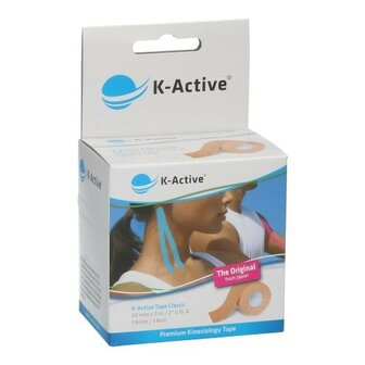 NAQI K ACTIVE TAPE BEIGE 5,0CMX5M