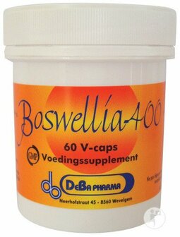 BOSWELLIA EXTRACT 400MG CAPS 60 DEBA