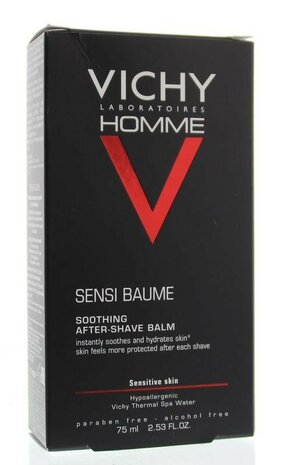 VICHY HOMME SENSI-BAUME MINERAL 75ML