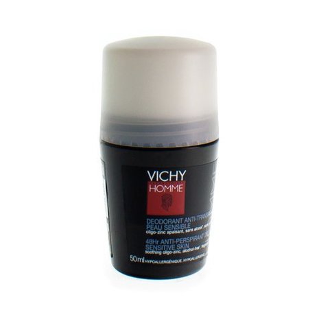 VICHY HOMME DEO GEVOELIGE HUID 48U ROLLER 50ML