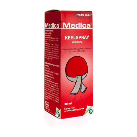 MEDICA KEELSPRAY 30ML