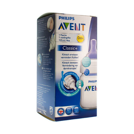AVENT ZUIGFLES CLASSIC+ PP 125ML