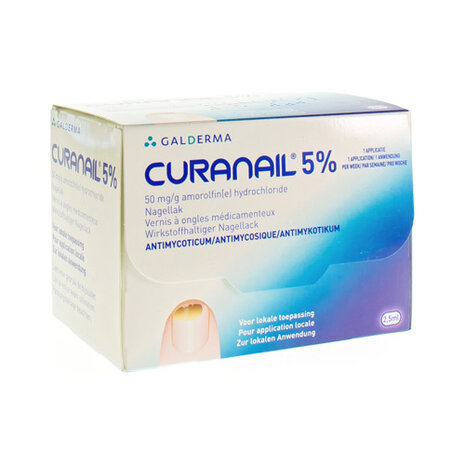 CURANAIL 5 % NAGELLAK 2,5 ML